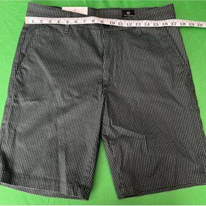 New size 32 Green with pattern  R Men's Wanderer Poplin Chino Shorts AG